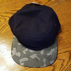 Cat & Jack Navy and Grey Camo Ball Cap